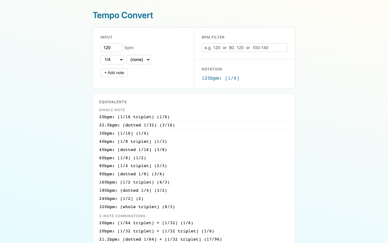 BPM Calculator